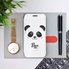 Mobiwear Flip pouzdro na mobil Samsung Galaxy A34 5G - M030P Panda Amálka