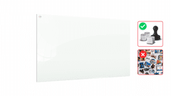 Allboards Skleněná tabule 120 x 90 cm ALLboards CLASSIC TS120x90W