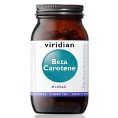 VIRIDIAN nutrition Beta Carotene (Beta-karoten), 90 kapslí