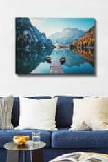 Wallity Obraz LAKE IN THE MOUNTAINS 70 x 100 cm