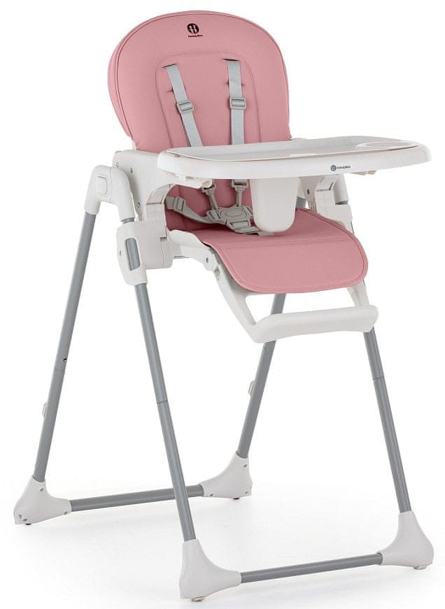 Levně Petite&Mars Židlička jídelní Gusto Complete Sugar Pink