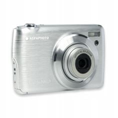 Agfaphoto Digitální fotoaparát AgfaPhoto DC8200 18MP s 8x zoomem / stříbrný