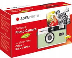 Agfaphoto AGFA AgfaPhoto analogová kamera na 35mm (135) film + lampa - Zelená