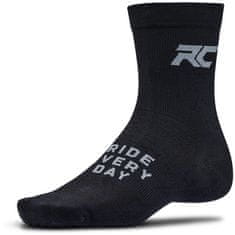 Ride Concepts CORE synthetic 6" - BLACK - ponožky - Black (Unisex), XL