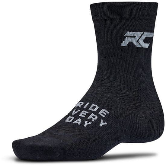 Ride Concepts CORE synthetic 6" - BLACK - ponožky - Black (Unisex)