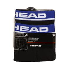 Head 2PACK pánské boxerky černé (701202741 008) - velikost L