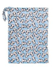 Bobánek Nepromokavá taška extra jemná normal - Tučňáci 30 x 36 cm