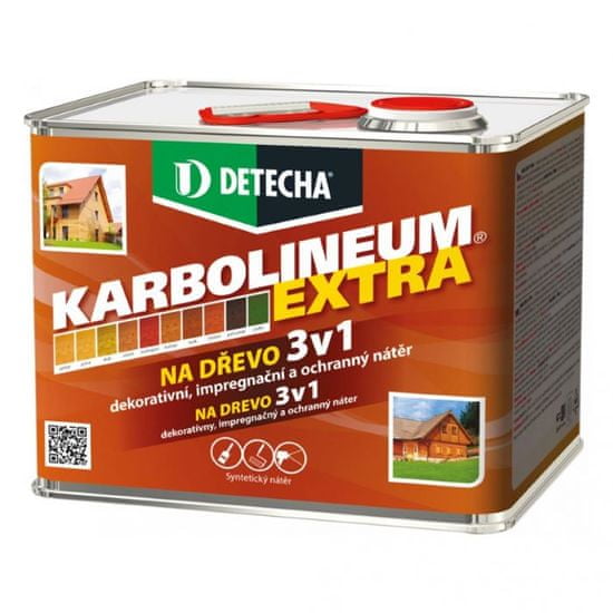 DETECHA Karbolineum Extra JANTAR (3.5kg)