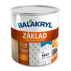 BALAKRYL Balakryl ZÁKLAD DŘEVO 0100 bílý (2.5kg)
