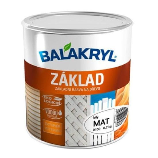 BALAKRYL Balakryl ZÁKLAD DŘEVO 0100 bílý (2.5kg)