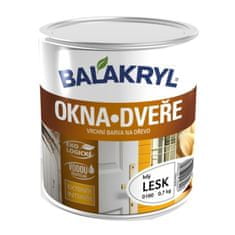 BALAKRYL Balakryl OKNA a DVEŘE 0100 bílý (0.7kg)