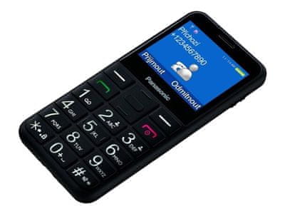 Panasonic KX-TU155EXCN, mobilni telefon za starejše, veliki gumbi, berljiv zaslon, velika glasnost
