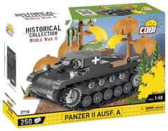 Cobi COBI 2718 II WW Panzer II Ausf A, 1:48, 250 k