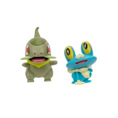 Pokémon Sada postaviček Mini - Axew & Froakie 5 cm