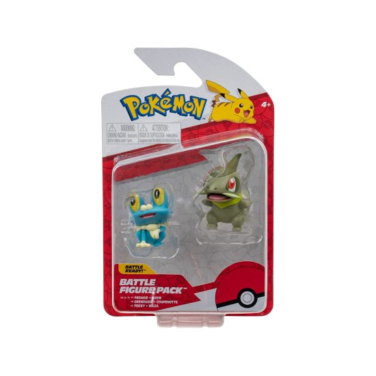 Pokémon Sada postaviček Mini - Axew & Froakie 5 cm