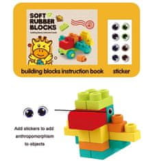 HABARRI SOFT bloky - měkké stavební bloky 42 prvků