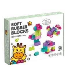 HABARRI SOFT bloky - měkké stavební bloky 42 prvků