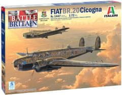 Italeri Fiat BR.20 Cicogna, Model Kit 1447, 1/72