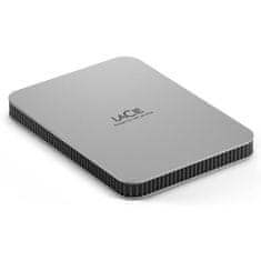 LaCie Mobile Drive 1TB USB-C ext. HDD, stříbrný