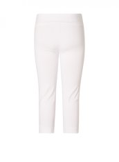YEST bílé pružné kalhoty pod kolena Velikost: 38