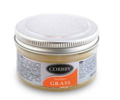 Corbby Kožený tuk na travní zrna ve sklenici 50 ml bezbarvý