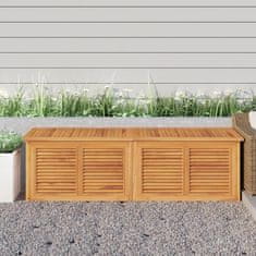 Vidaxl Zahradní úložný box s vložkou 175 x 50 x 53 cm masivní teak