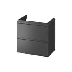 CERSANIT Umyvadlová skříňka moduo slim 60 antracitová dsm fsc mix sgsch-coc-007574 (S590-076-DSM)