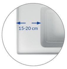CERSANIT Set b105 crea 80, bílý (skříňka+umyvadlo) (S801-279)