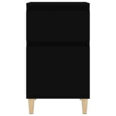 Vidaxl Noční stolek černý 40 x 35 x 70 cm
