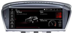 Noname Multimediální monitor pro BMW E60, 61, 62, 63 / E90, 91 s 8,8" LCD, Android 11.0, WI-FI, GPS, Carplay