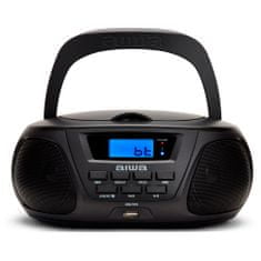 AIWA Boombox Rádio CD/MP3, USB, BT - BBTU-300BKMKII