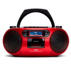 AIWA Boombox rádio DAB+, CD/MP3, USB, BT, AUX IN - BBTC-660DAB/RD