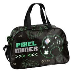 Paso Dětská sportovní taška kabela Game Pixel Miner