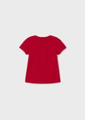 MAYORAL červené tričko s aplikací jahody Velikost: 18m/86