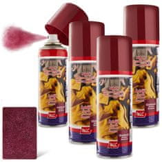 Palc 4X Suede &amp; Nubuck Colour Renovator Spray 200 ml Maroon