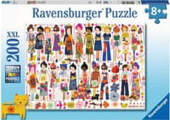 Ravensburger Puzzle Květinové motivy XXL 200 dílků