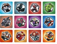 Trefl Sada 3v1 Avengers: Hrdinové v akci (2x puzzle + pexeso)