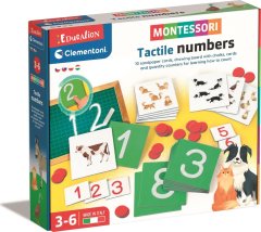 Clementoni Sada Montessori: Hmatové číslice