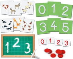 Clementoni Sada Montessori: Hmatové číslice