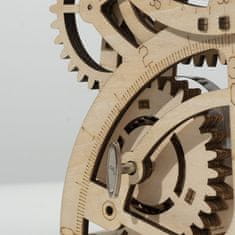 Robotime Rokr 3D dřevěné puzzle Kyvadlové hodiny 166 dílků