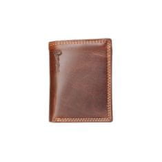 FLW Pánská celá kožená malá kapesní peněženka Pedro ochranou dat (RFID)