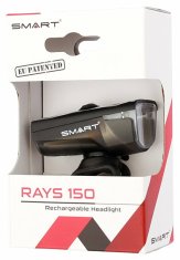 Smart světlo přední Rays 150 USB, dobíjecí