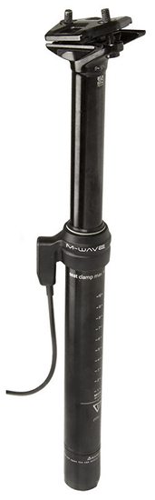 M-Wave teleskopická sedlovka 27,2/390 mm černá