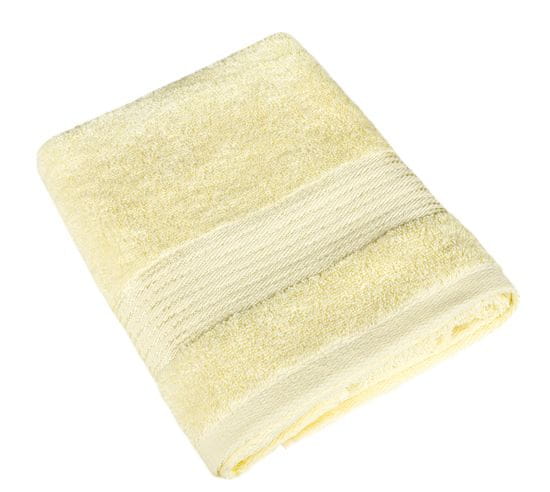 Bellatex Froté ručník a osuška kolekce Proužek - Osuška - 70x140 cm - světlá žlutá