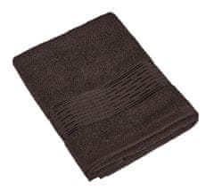 Bellatex Froté ručník a osuška kolekce Proužek - Osuška - 70x140 cm - tmavá hnědá