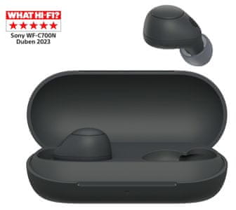 moderní sluchátka sony wfc700n do uší ale ne do zvukovodu Bluetooth handsfree funkce mems mikrofon anc technologie