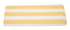 MCW Náhradní potah pro markýzu E49, skládací markýza s ramenem Náhradní potah proti slunci, 2,5x2m ~ Polyester žluto-bílý