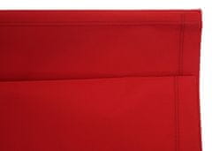 MCW Náhradní potah pro markýzu T123, celokasetový Náhradní potah 4,5x3m ~ Polyester bordó-červený