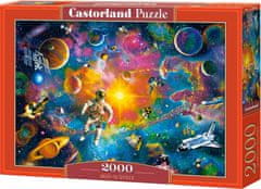 Castorland Puzzle Kosmonaut ve vesmíru 2000 dílků
