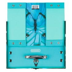 Grooters BAAGL Skládací školní kufřík Butterfly s kováním